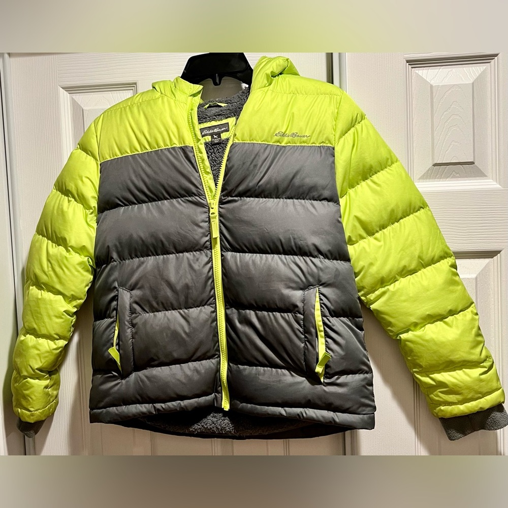 Boys' Classic Down Hooded Jacket | Eddie Bauer - Kids 10/12